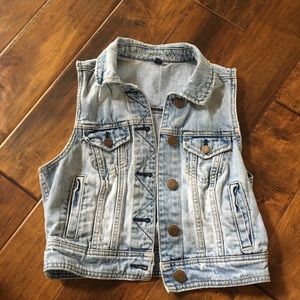 American Eagle Jean Vest
